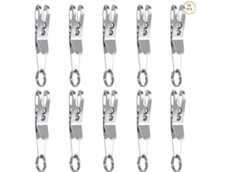 10 Chaveiros Porta-chaves Edc, Gancho Tático Clip De Bolso Anel Multifuncional Para Cintos, Bolsos De Roupas