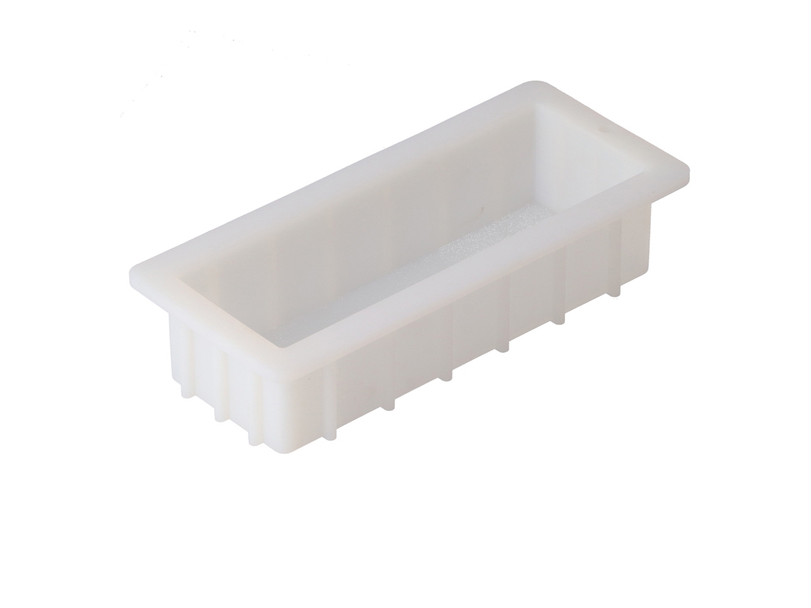 Forma De Silicone Retangular Reutilizável Antiaderente Para Sabonete, 1400 Ml, Para Confeitaria Caseira