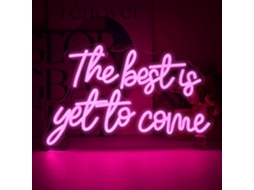Letreiro Neon Led, Formato De Rosa, Alimentação Usb, Para Quarto, Sala De Jogos, Bar, Festas E Parede
