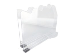 Divisores de Prateleira de Plástico Transparente 2pcs S/MARCA
