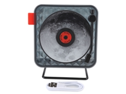 Caixa de Som Bluetooth Mali com Som Surround 360° e Luz Ambiente