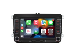 Rádio Automotivo Com Tela De 7 Polegadas Android Apple Carplay Gps Compatível Com Volkswagen Golf Mk5 Polo Passat Jetta Brilvibera