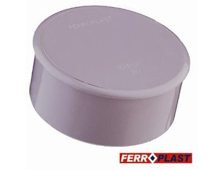 Tampão Cego Pvc Cinzento 110 Mm 205042 FERROPLAST