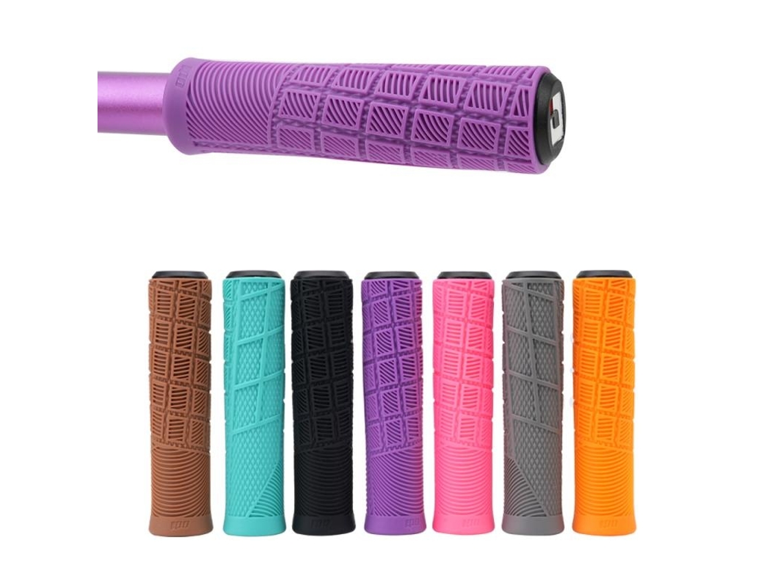 Lurelia Manoplas De Guidão Para Mtb/btt Liga De Alumínio Silicone 13 Cm 2,2 Cm 103 G 130 Mm 31 Mm Antiderrapante Absorção De Impacto Macio