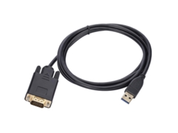Adaptador USB para VGA, cabo conversor de vídeo USB 3.0 para VGA para TV e projetor Slowmoose