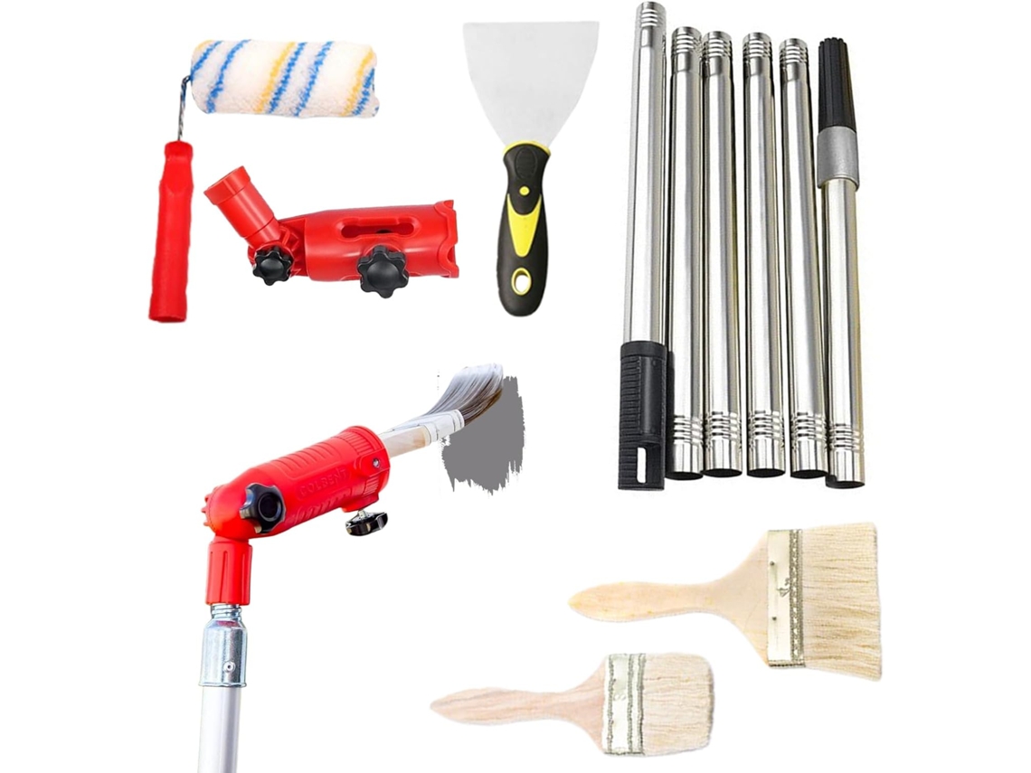 Rolo De Pintura Multifuncional Com Extensão E