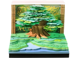 Calendrier 3d 2027 Bloc-notes Lumineux En Forme D'arbre