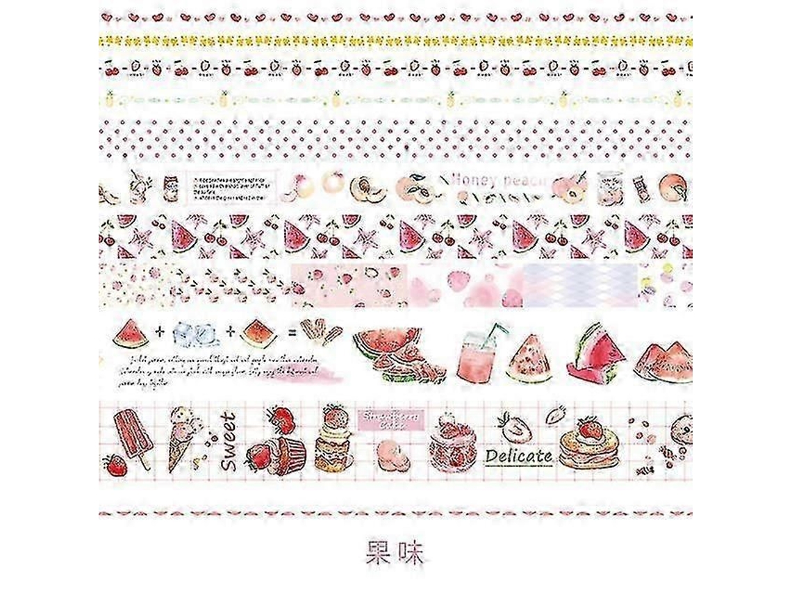 Fita Adesiva Decorativa Diy - para Papelaria o Dia Dos Namorad os GOKOCO