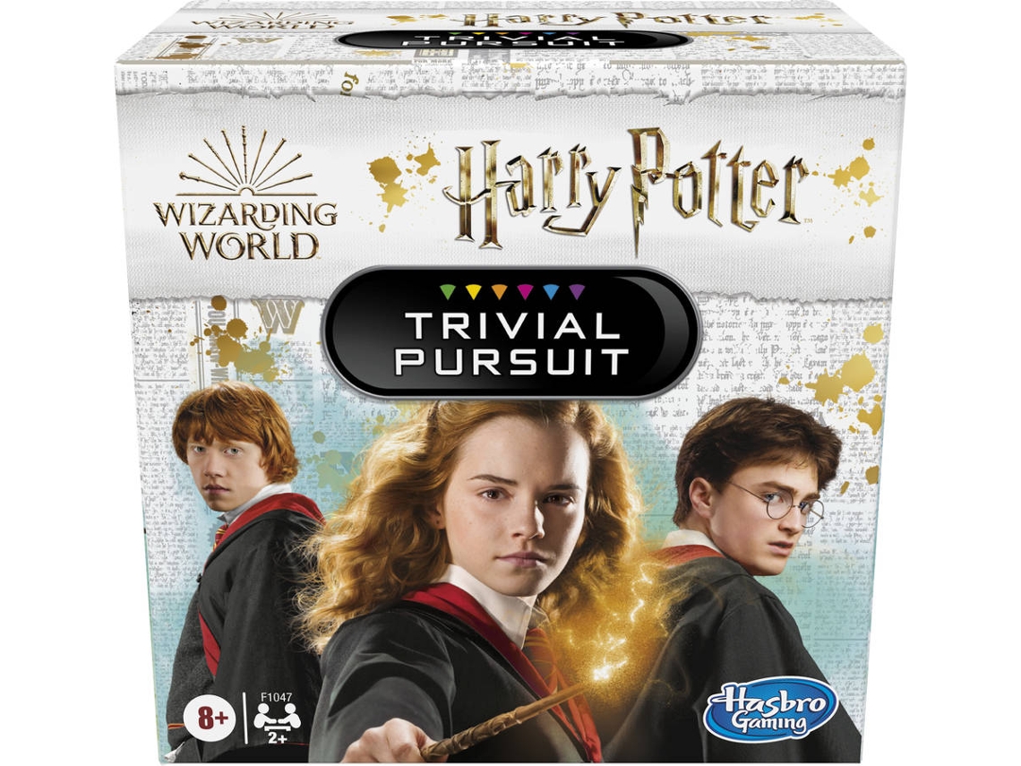 Jogo Coletivo HASBRO GAMES Trivial Pursuit Harry Potter Wizarding World (Idade Minima: 8 anos - Versão em Espanhol)