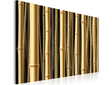 Quadro ARTGEIST Brown Bamboo Stalks (120 x 80 cm)