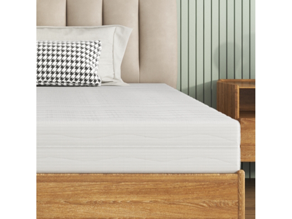 Colchão Espuma 140x200 Ergonômico Capa 3d Lavável VELTRIX