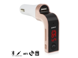 Kit 4 em 1 com Mãos Livres Bluetooth e Transmissor Fm para Carro. DAM