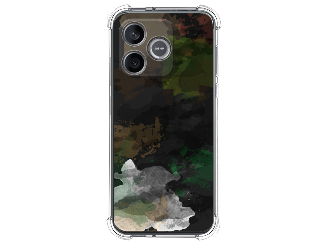 Capa Tumundosmartphone De Silicone Resistente A Impactos Para Honor 600 Lite 5g Com Estampa Em Aquarela 12 Desenhos