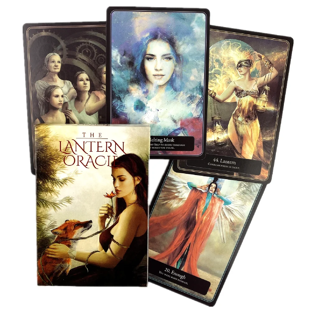 Jogo De Tabuleiro Lantern Oracle Tarot Card Divination Deck (versão Em Inglês)