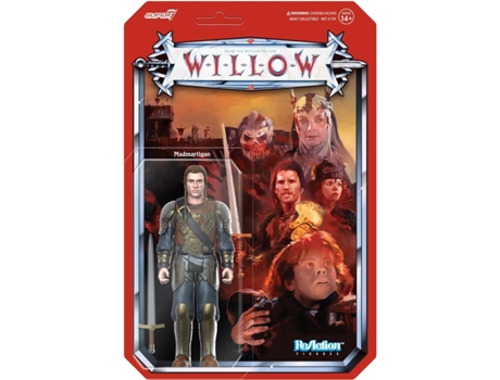 Super 7 Willow Mattigan Figure Reaction Castanho