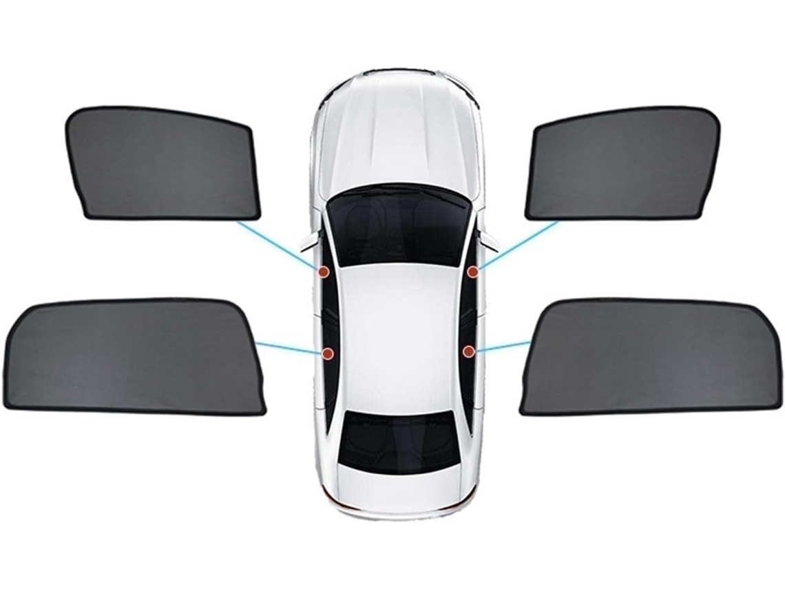 Tapete Automotivo para Janelas Dianteiras e Traseiras do Suzuki Vitara 2015 2019 Proteção Proteção Fácil de