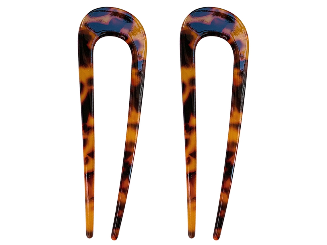 Peças Grandes Alfinetes de Cabelo em Forma de U para Meninas Penteado de Acetato Palitos de Cabelo Garfos JEDBESETZT