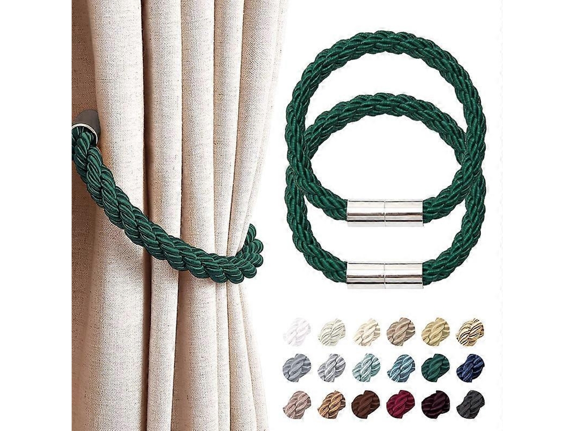 Suporte Magnético Resistente Para Cortinas, Estilo Moderno E Simples