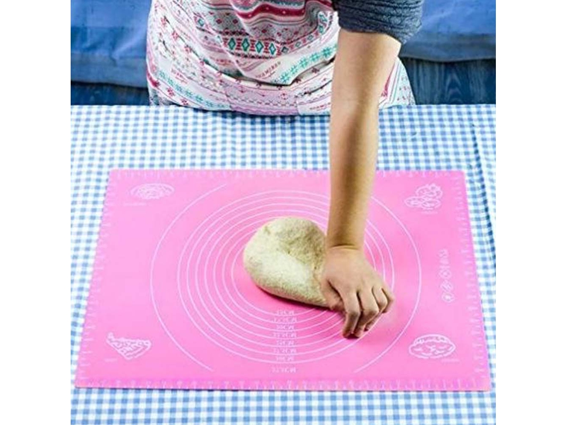 Tapete De Silicone Para Assar, Tapete De Silicone Antiaderente Reutilizável, Rosa Aquaforge