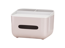 Porta toalhas de Mesa com 2 Compartimentos S/MARCA para Controles Remotos na Sala de Estar
