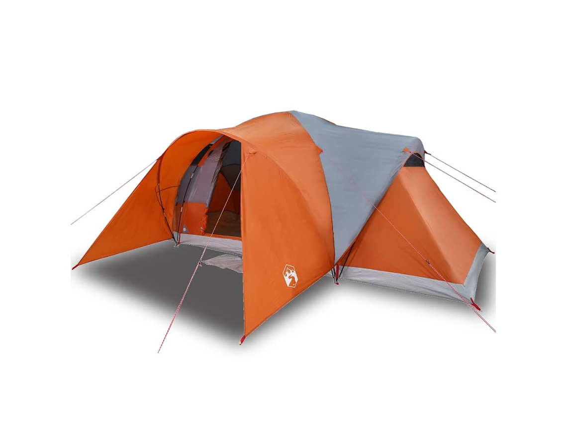 Family Tent, Family Tents Vidaxl Cinzeto Poliéster (494 X 370 X 190 Cm)