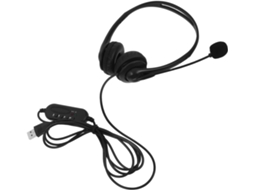 Fone De Ouvido Gatuida Para Computador Escritório Com Cancelamento Ruído, Fio E Microfone Almofadas Auriculares Macias