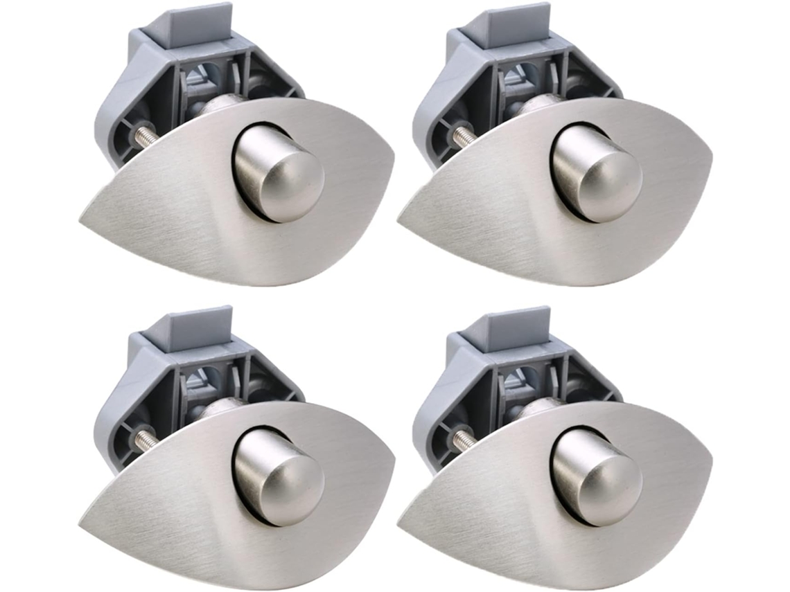 Dobradiça para Porta em T 100 54 4 8 mm em Aço Inoxidável S/MARCA