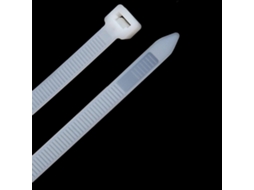 100 Grampos de Cabelo Nylon Resistente 5x200mm Branco
