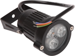 Conjunto De 4 Refletores Externos De 3w 220v Com Estaca, Classificação Ip65 À Prova Dágua, Para Dec Gokoco