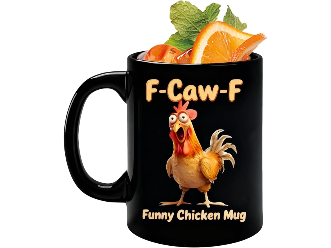 Canecas Divertidas Com Tema De Galinha, Canecas De Cerâmica Para Café Quente, Canecas Com Tema De Animais Para Suco,