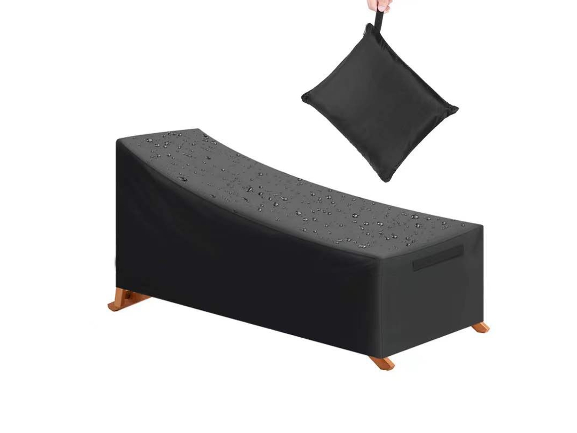 Capa Protetora Contra Poeira Para Cadeira De Jardim, Capa Protetora Para Cadeira De Piscina E Praia, 210×75×80cm