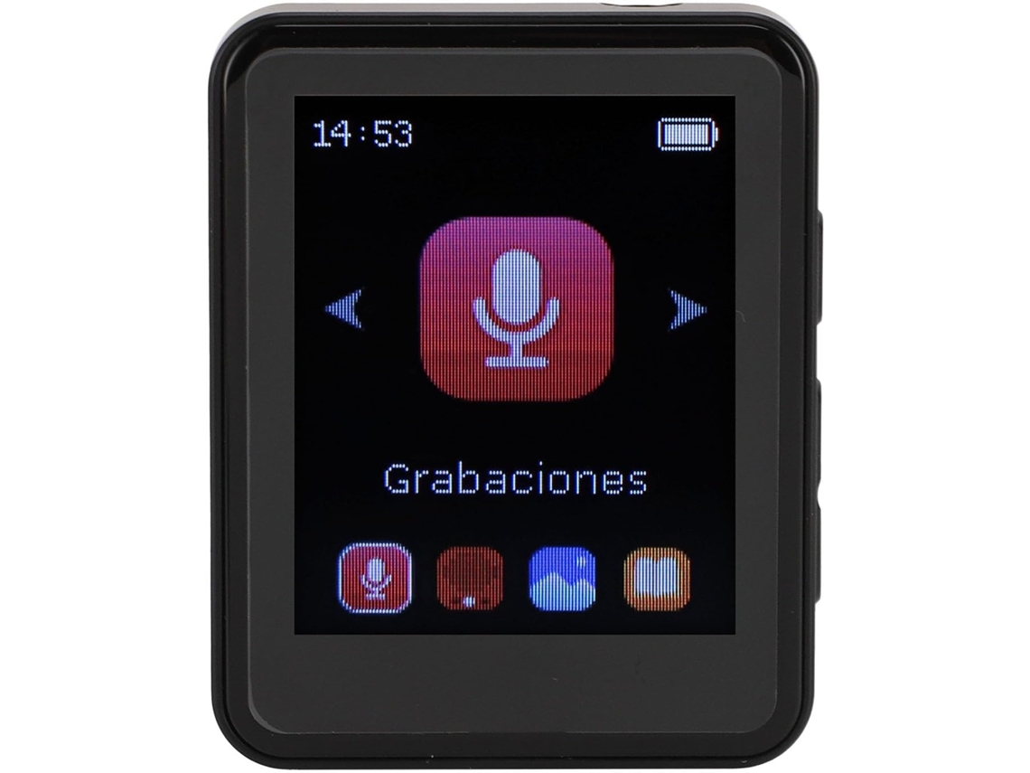 Reprodutor De Mp3 Com Bluetooth 5.0, Tela Sensível Ao Toque 1,8
