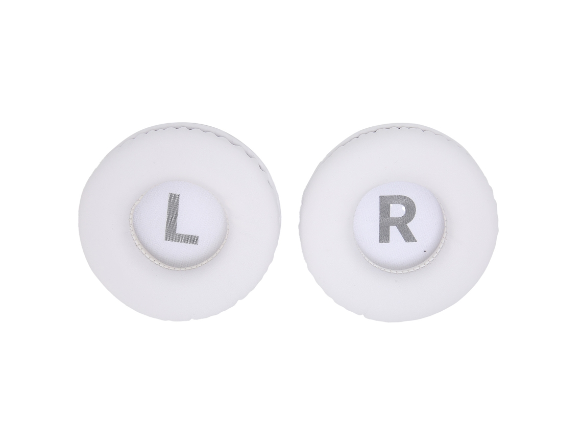 Almohadillas de repuesto de 80 mm para auriculares, fundas, accesorios blancos | S/MARCA