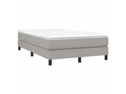 Box Spring Bed, Box Spring Beds Vidaxl Cinzeto Tecido (120 X 190 Cm)