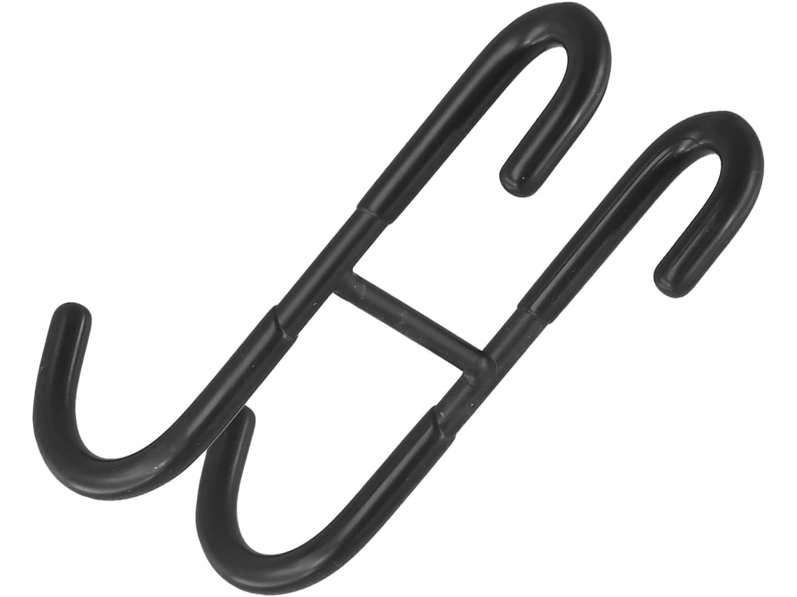 Suporte Para Toalhas De Chuveiro Em Aço Inoxidável Formato S Porta Vidro – Sem Furos, Com Base De Silicone