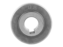 Roda de alimentação de arame de solda em aço inoxidável 0,8/1,0/1,2/1,4/1,6 mm (0,8 mm)