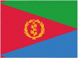 Manta de Flanela Ultramacia Phayah com Estampa da Bandeira Eritreia Ideal para Sofá Cama Sala Estar Escritório