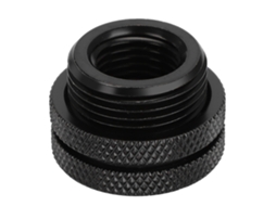 Acessórios De Compressão De Resfriamento Por Água De Tubo Com Conector G1/4 Preto