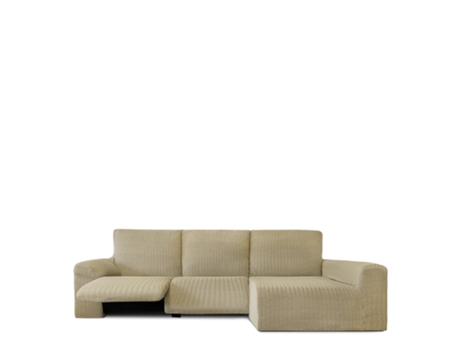 Capa para Sofá Chaise Longue Direta Bielástica EYSA (360 x 180 x 120 - Algodão - Bege)