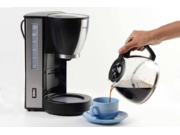 Cafeteira elétrica por gotejamento | Modelo Margot | Potência 870W | Capacidade 10 Copas | Capacidade 1,25 L | Design fino e elegante