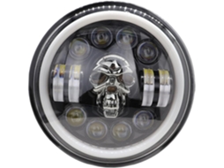 Farol De Led Em Formato De Caveira De 60 W Para Motocicletas/veículos Off-road.