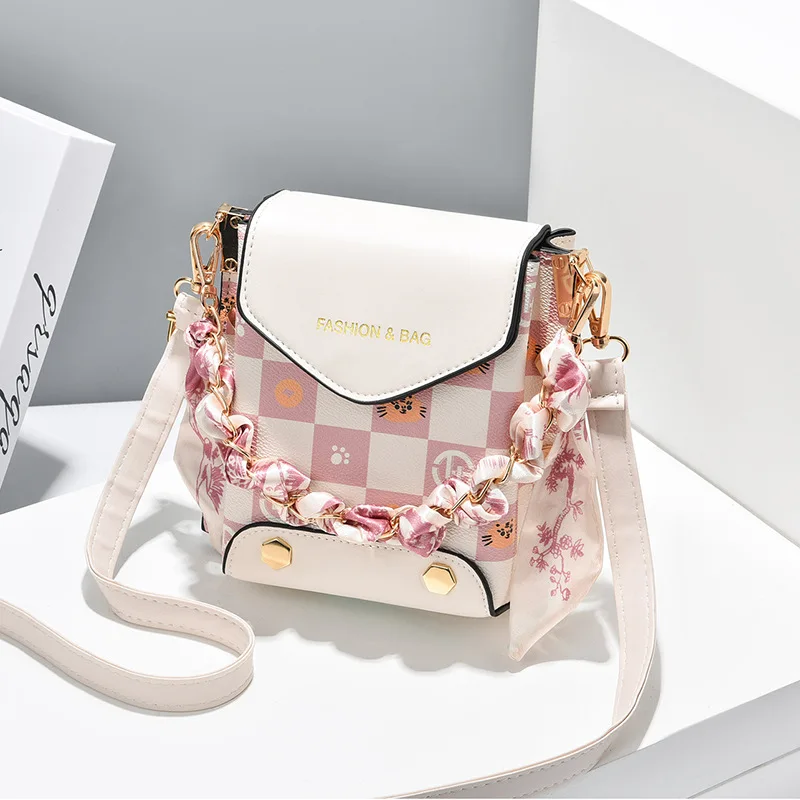 (t3172-bege) Bolsa Transversal Feminina Elegante, Estilo De Designer De Luxo, Bolsa De Ombro Feminina