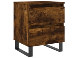 Mesa de Cabeceira Derivados de Madeira Carvalho Fumado 40x35x50 cm MAISON EXCLUSIVE