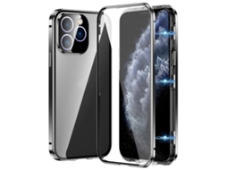 Capa De Vidro Temperado Hd Para Iphone 11 Pro Max - Fecho Magnético Duplo