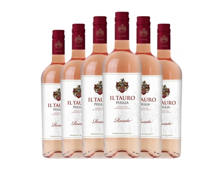 Vinho rosé BOTTER CARLO Il Tauro Rosato Primitivo Puglia (0.75 L - 6 Unidades)