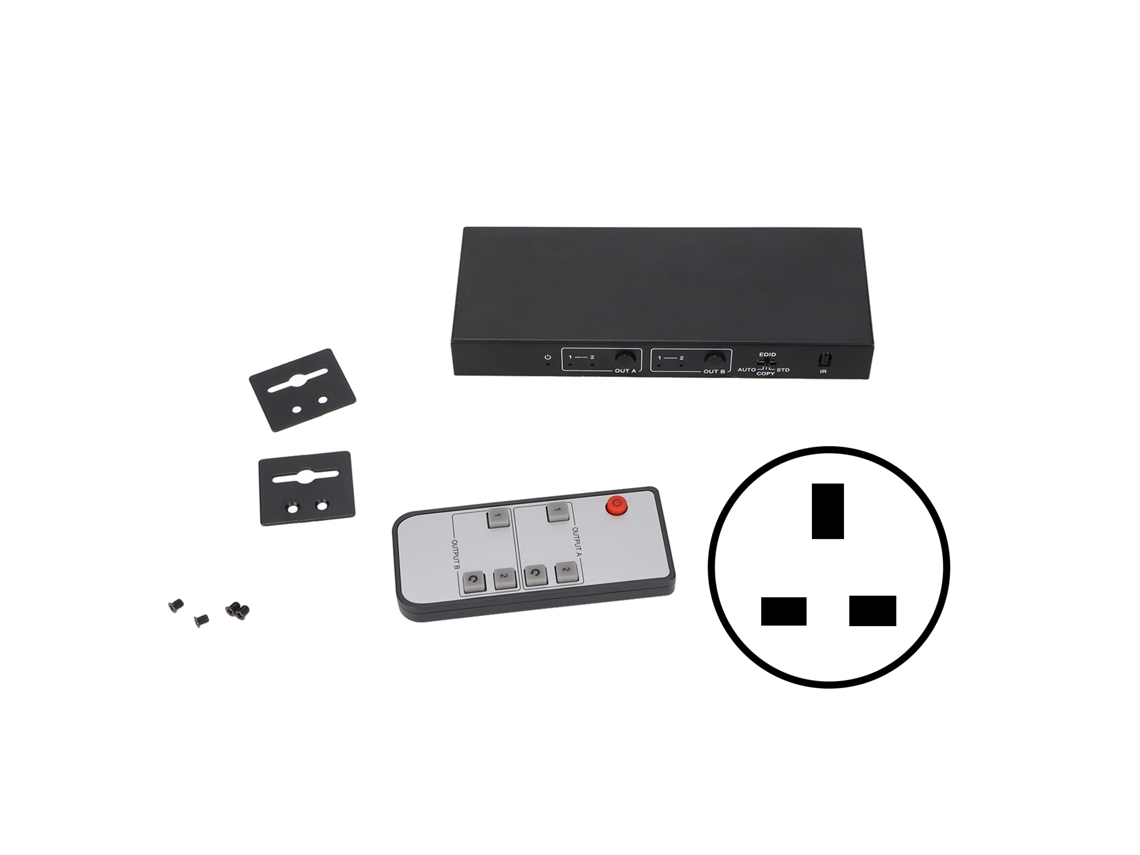 Splitter HDMI 4k com 18Gbps EOOCOO
