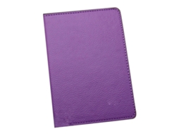 Estojo Portátil Para Passaporte, Porta, Documentos E Organizador De, Cor Sólida, Roxo