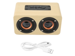 Caixa de Som Bluetooth Sem Fio com Microfone Integrado e Bateria Integrada, Portátil para Dispositivos Móveis e Computadores. EOOCOO