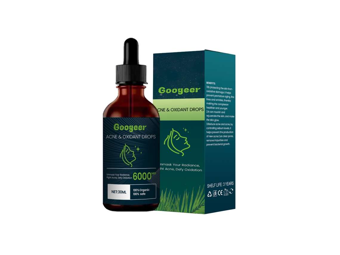 Gotas Googeer Hidrata Clareia Acne Pores Obstruídos