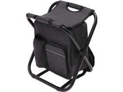 Agora 1 Unidade De Cadeira De Camping Dobrável, Mochila Para Caminhadas Com Assento De, 1, 600, Tecido Oxford, Dobrável, Impermeável, Portátil